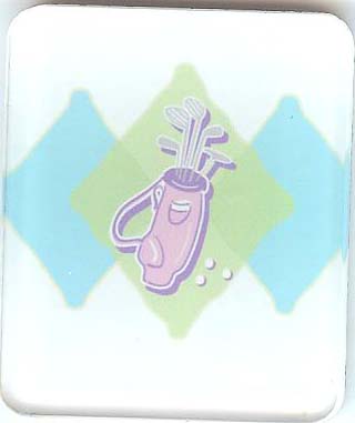 GOLF BAG MAGNET